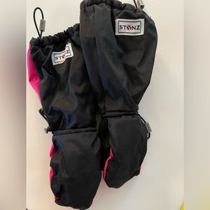 Stonz brand snow mittens kids size 4-8